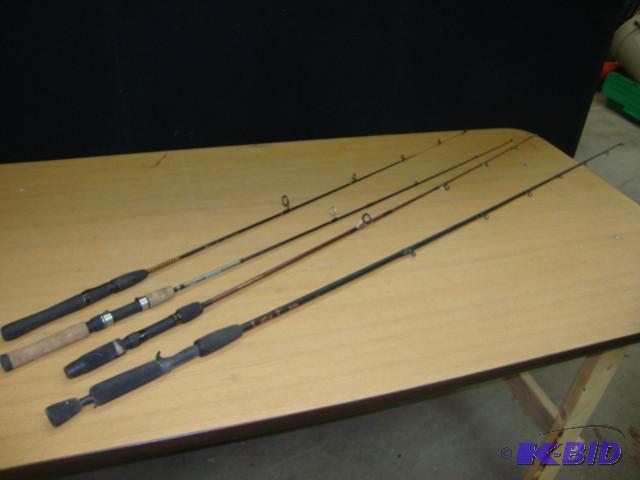 Lot of 4 Fishing Rods...