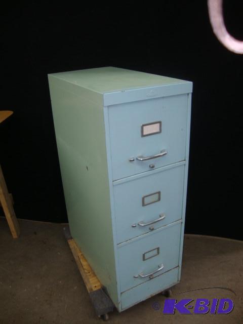 3 Drawer File Cabinet, aqua or teal...
