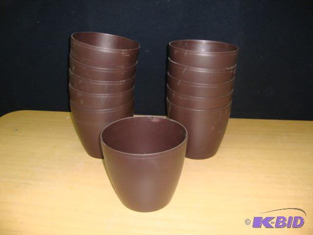 New 10in Planters, lot of 11...