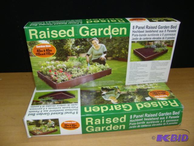 New 8-Panel Raised Gardens, lot of ...