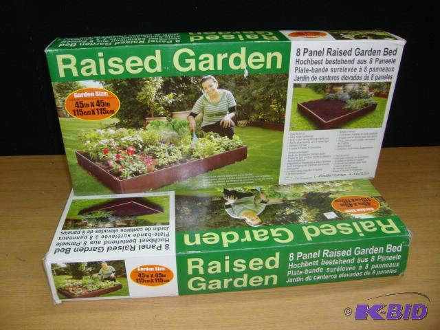 New 8-Panel Raised Gardens, lot of ...