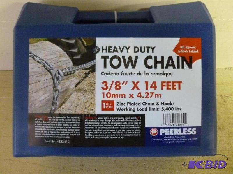 lot 109 image: Peerless Heavy Duty 5,400 lbs. Tow ...