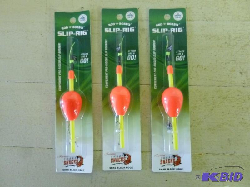 lot 120 image: Lot of three Rod-N-Bobbs Slip Rig ...