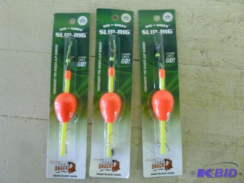 lot 121 image: Lot of three Rod-N-Bobbs Slip Rig ...