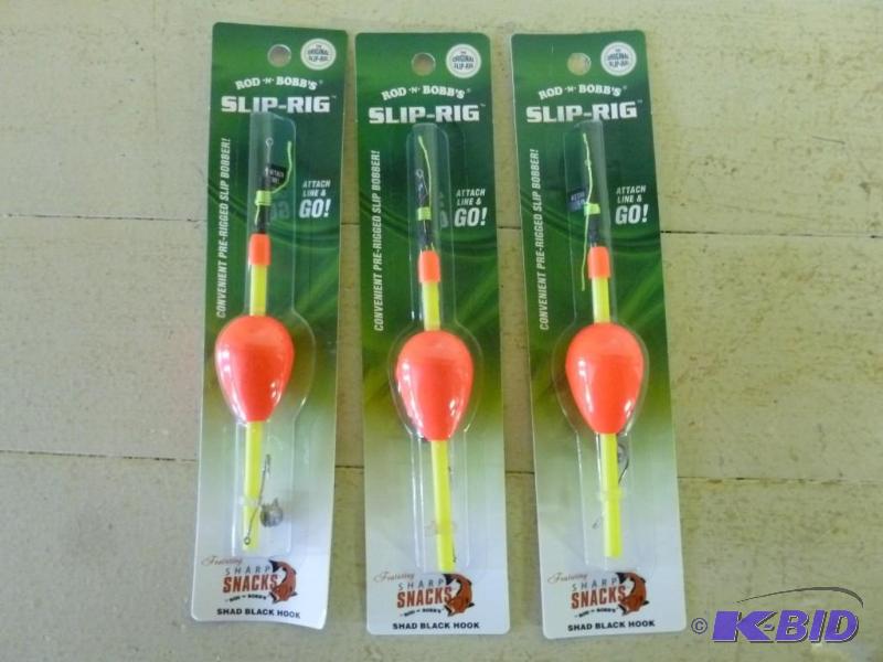 lot 122 image: Lot of three Rod-N-Bobbs Slip Rig ...