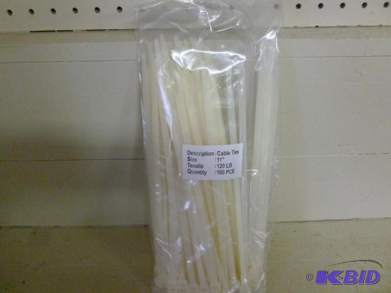 lot 170 image: Large 100 pcs. pack of heavy duty 1...