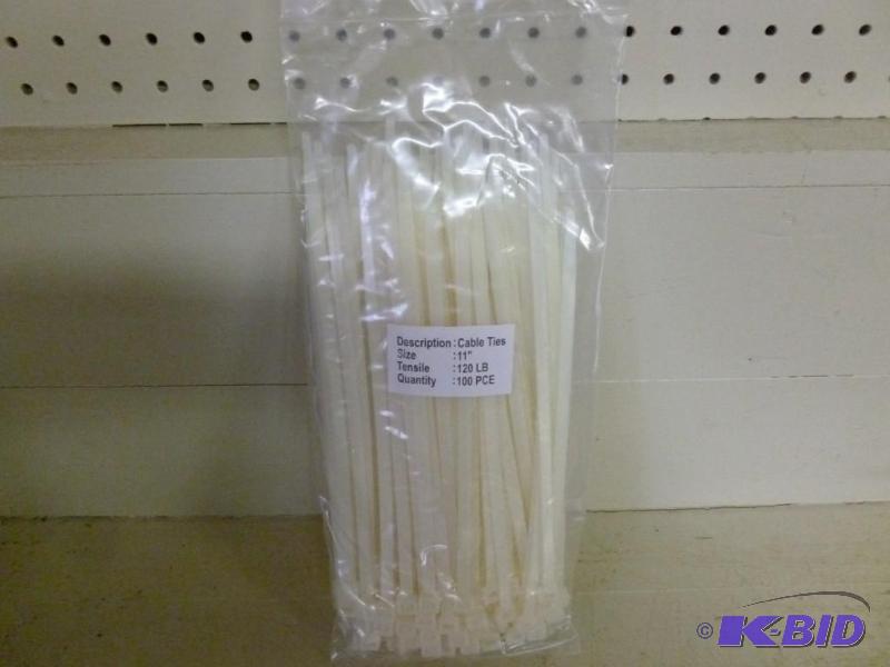 lot 171 image: Large 100 pcs. pack of heavy duty 1...