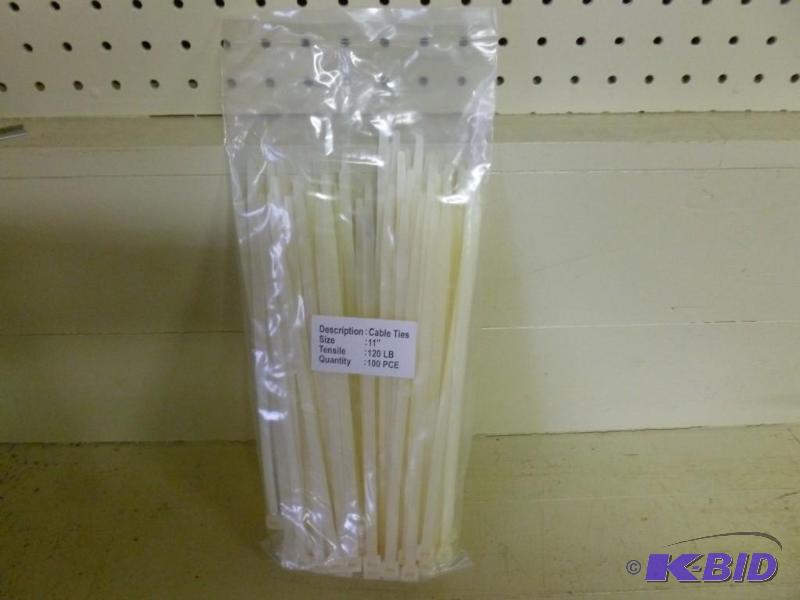 lot 172 image: Large 100 pcs. pack of heavy duty 1...