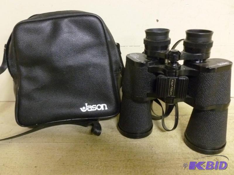 lot 18 image: Jason Mercury 10x50 fast focus bino...