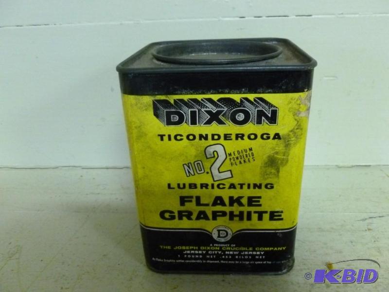 lot 204 image: Vintage Joseph Dixon Crucible Co. D...