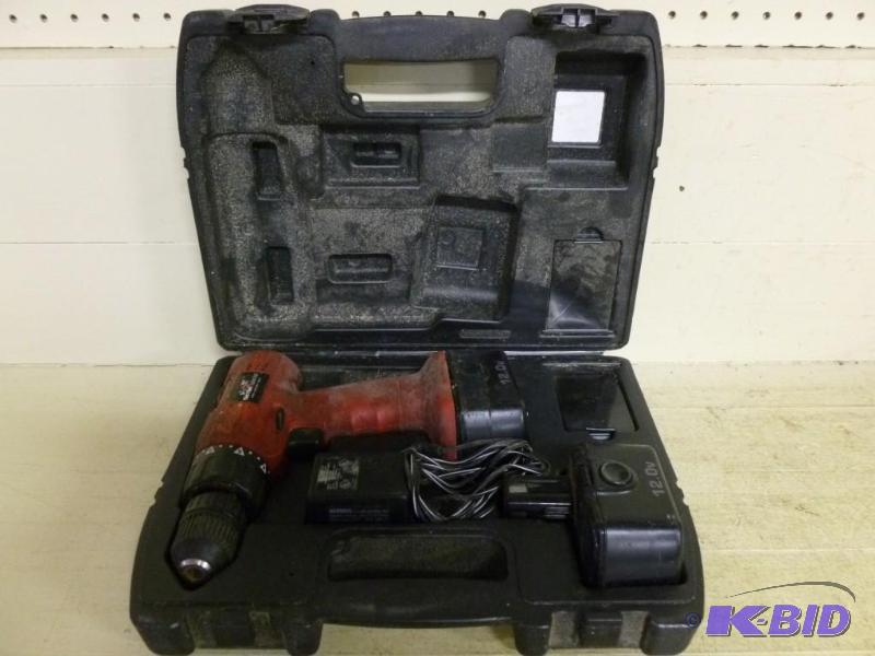 lot 221 image: Tim Allen 12.0v. battery powered dr...