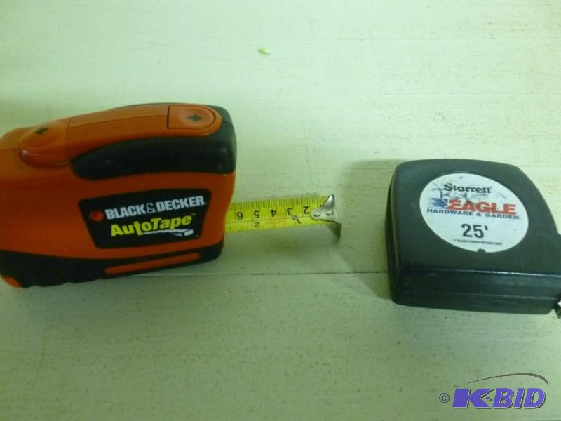 lot 232 image: Lot of two tape measures that inclu...