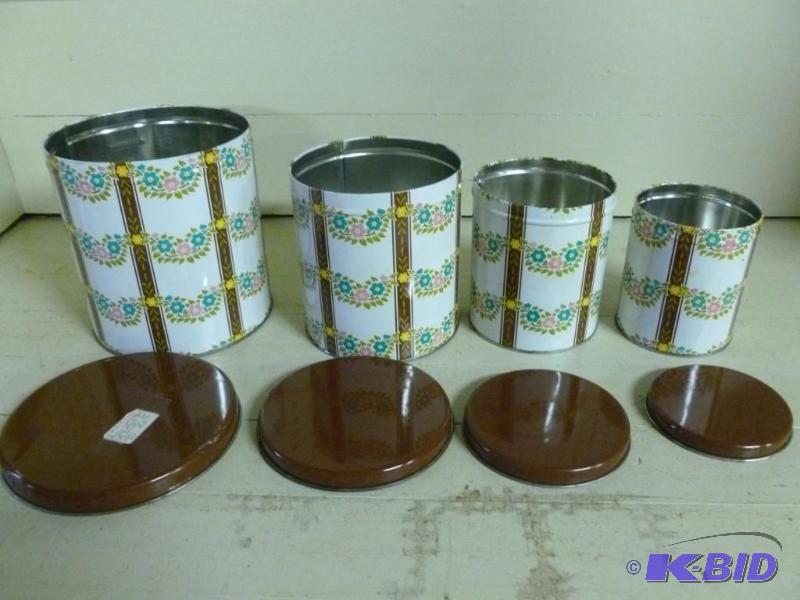 lot 241 image: Vintage Ballonoff four piece metal ...