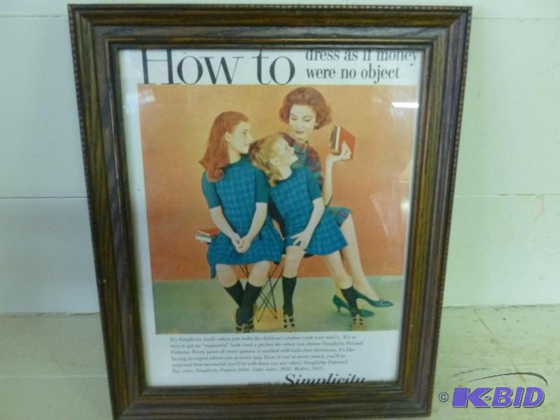 lot 277 image: Vintage Simplicity Pattern Company ...