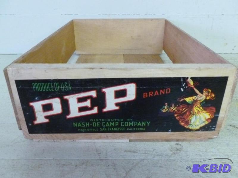 lot 282 image: Vintage Nash - De Camp Co. - Pep Br...