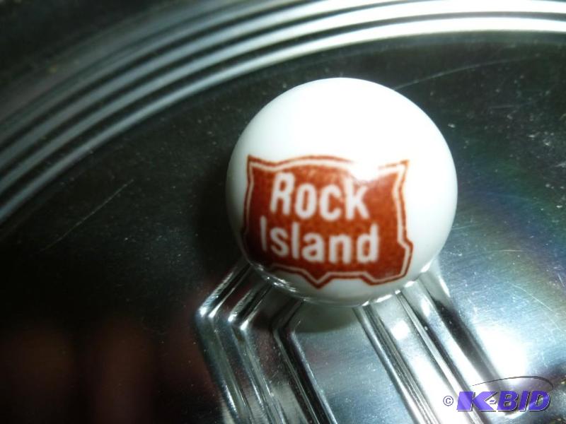 lot 314 image: Rock Island 1" advertisement s...