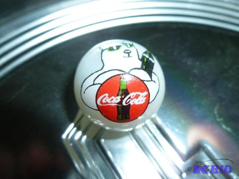 lot 316 image: Coca-Cola Bear 1" advertisemen...