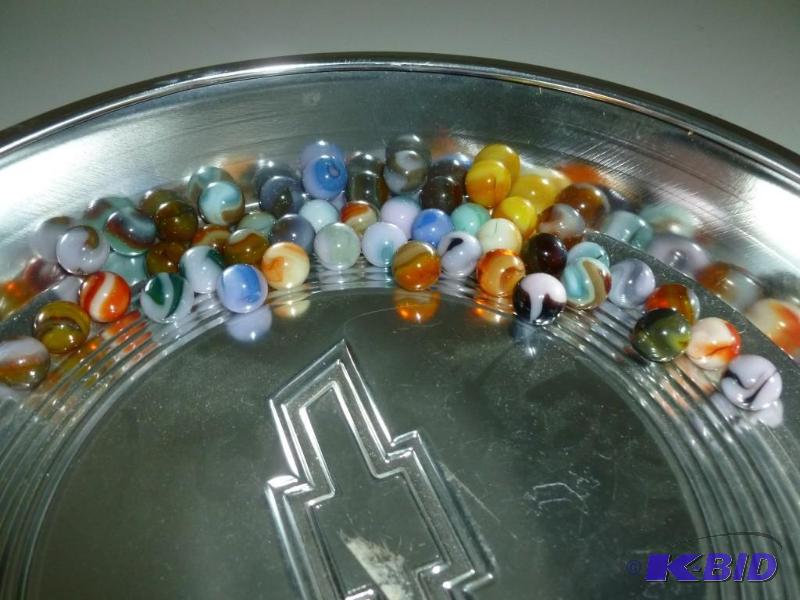 lot 317 image: Nice lot of Jabo Classics marbles....