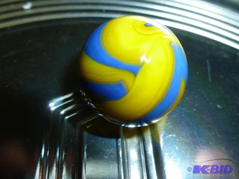 lot 340 image: Nice 1" shooter marble, great ...