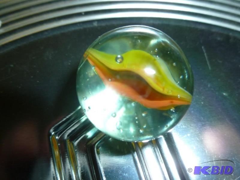lot 346 image: Nice 1" shooter marble, great ...