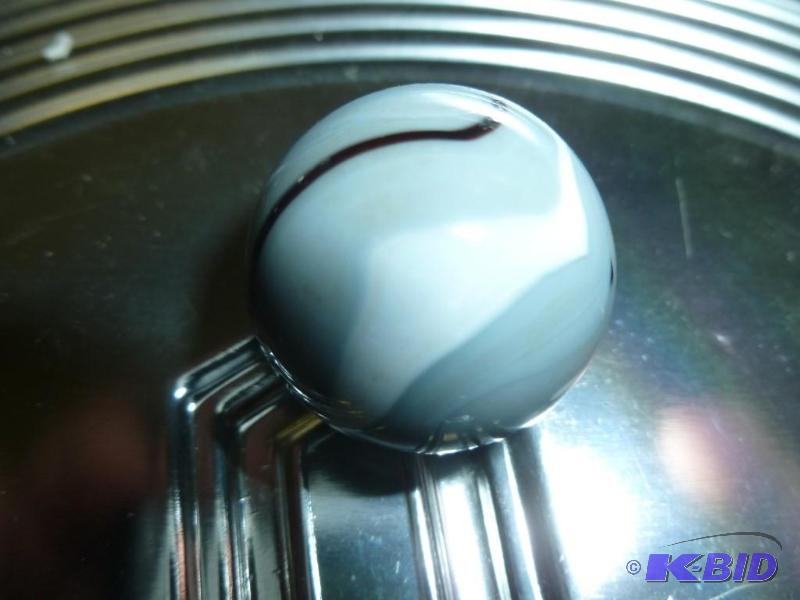 lot 350 image: Nice 1" shooter marble, great ...