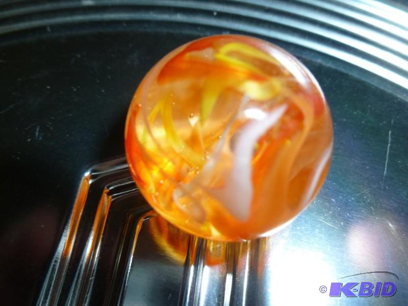 lot 353 image: Nice 1" shooter marble, great ...