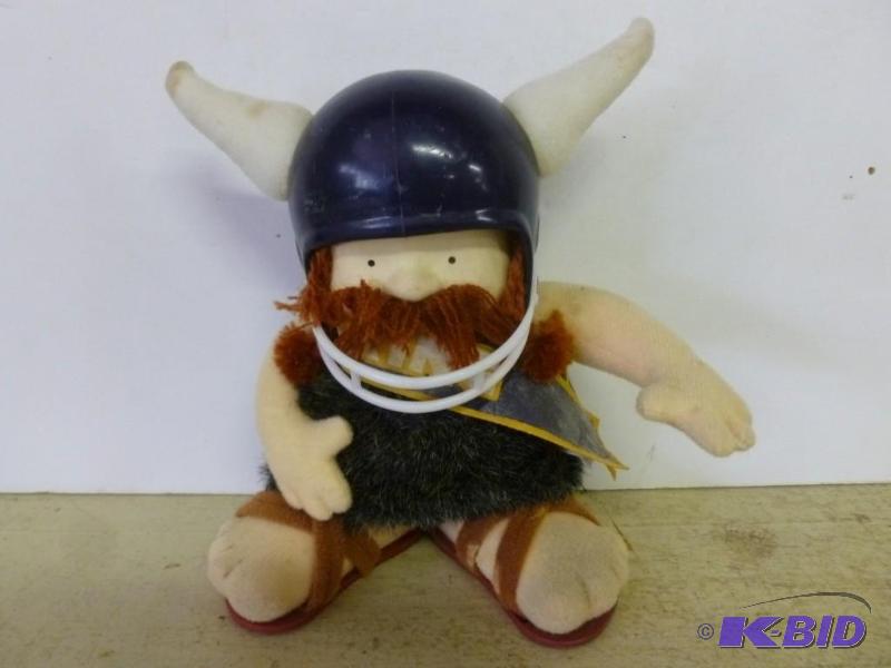 lot 376 image: Collectible Minnesota Vikings manca...