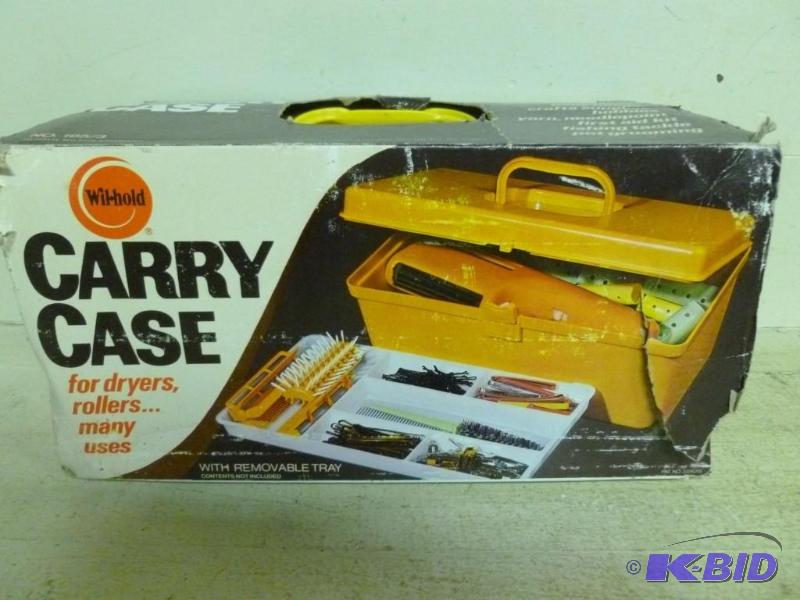lot 46 image: Wil Hold heavy gage plastic carry c...