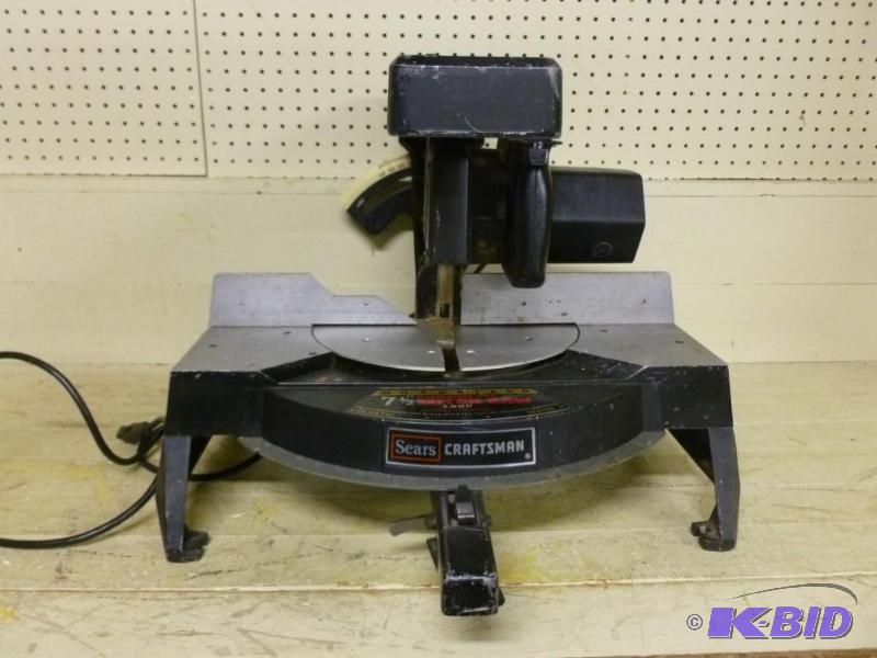 lot 5 image: Sears Craftsman 7 12" Compoun...