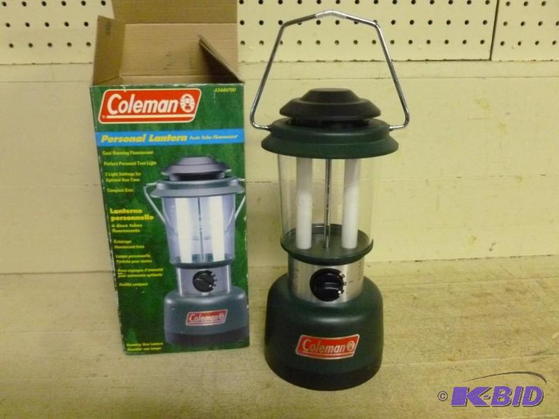 lot 54 image: Coleman twin fluorescent tube perso...