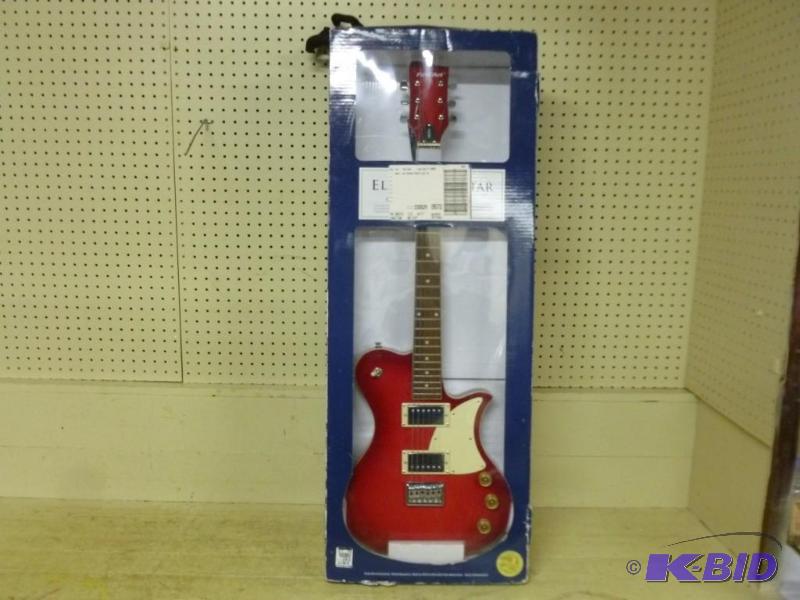 lot 6 image: First Act six string electric guita...