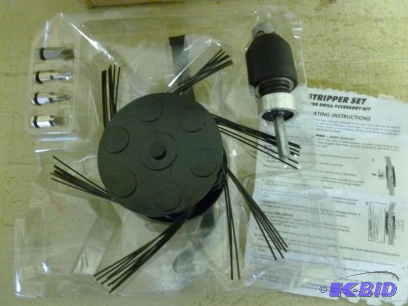 lot 70 image: Stripper Set - power drill accessor...