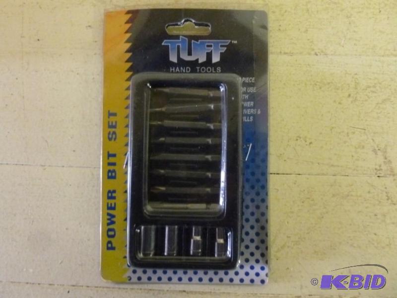 lot 88 image: Tuff Hand Tools - power bit set, br...
