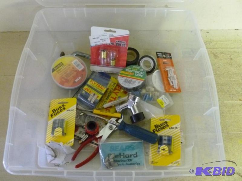 lot 89 image: Large lot that consists of new Buss...
