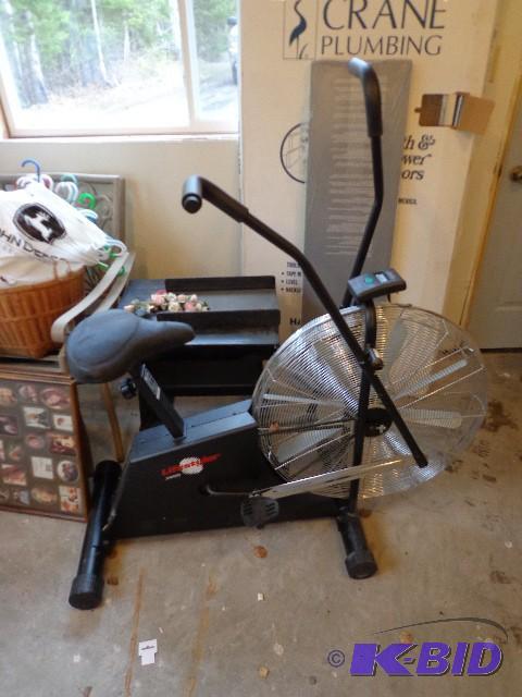 lot 38 image: Life Style Stationary Bike Model JH...