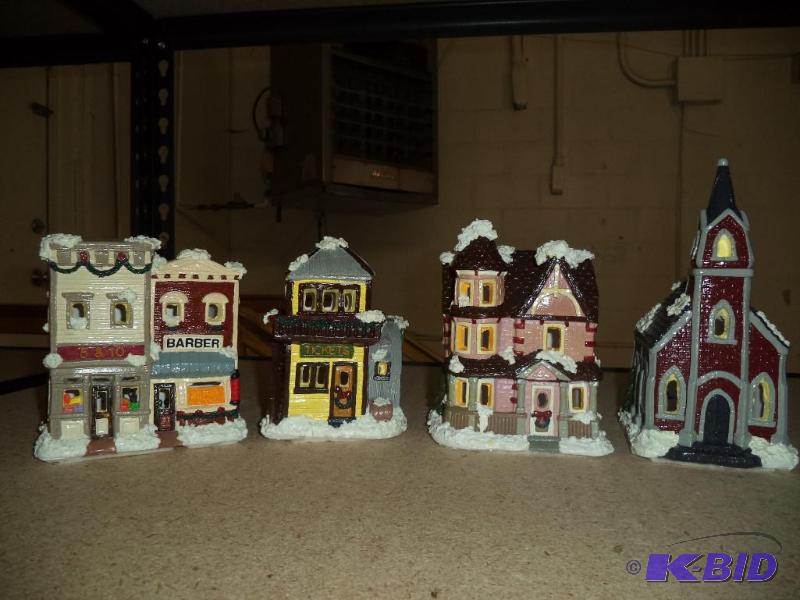 Christmas Village Houses