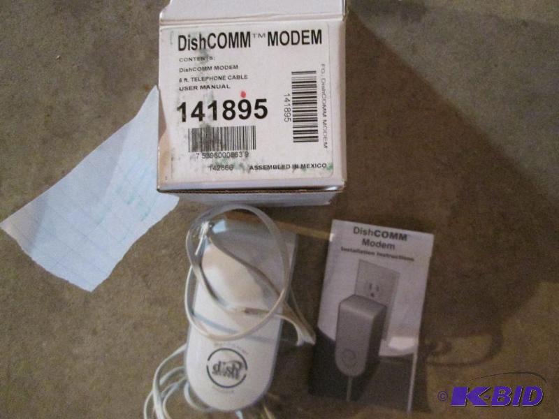 Dish Dishcomm telephone jack modem...