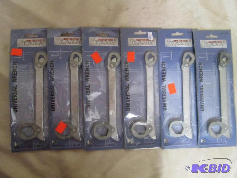 Lot of 6 Master-Tech universal wren...