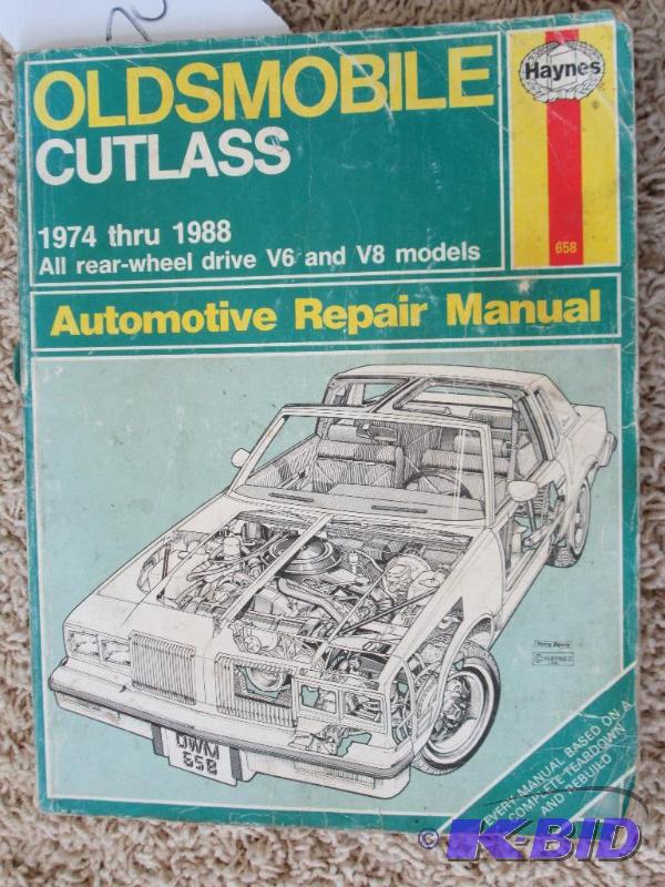 Oldsmobile Cutlass 1974 - 1988 manu...