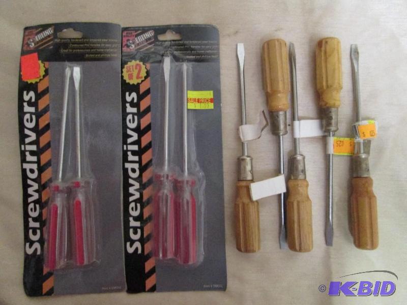 Lot of new screwdrivers....