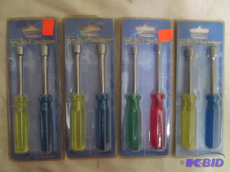 Lot of 4 pairs of Master-Tech 3 nut...