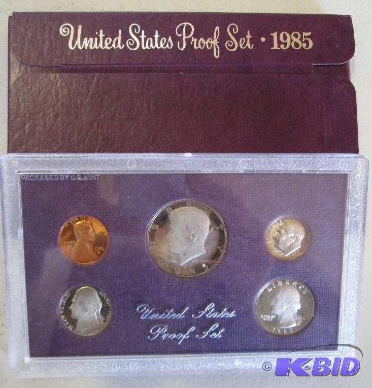 1985 United States Proof Set of coi...