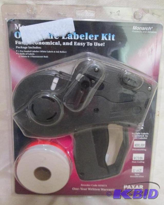 New Monarch one line labeler kit. C...