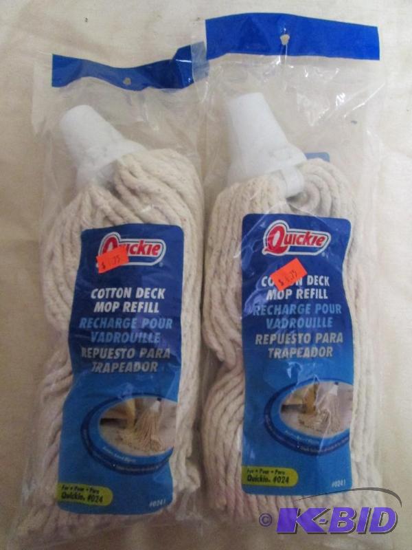 Lot of 2 mop head refills...