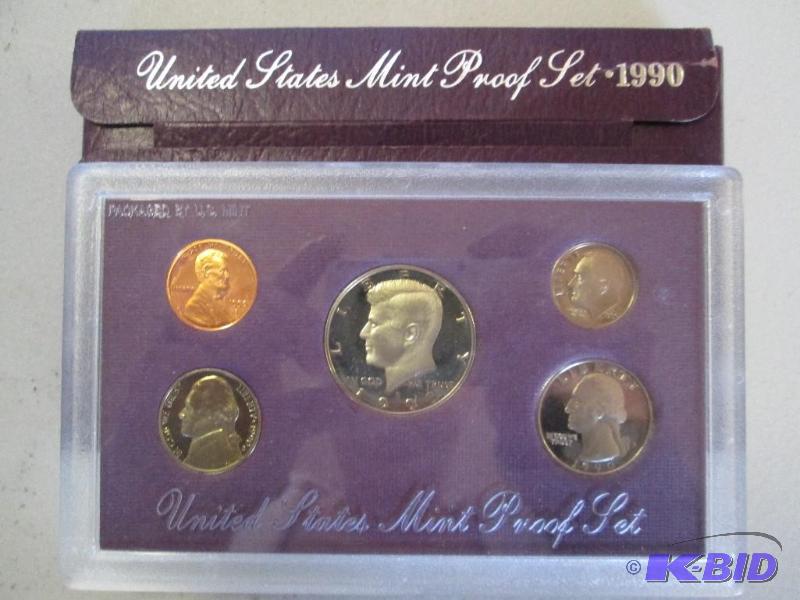 1990 United States Mint Proof Set o...