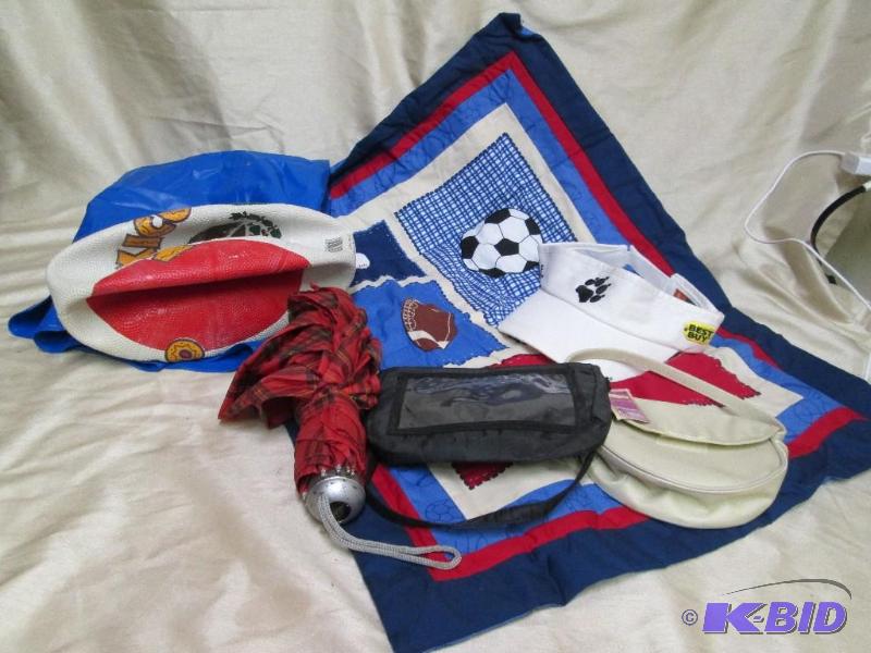 Various outdoorsporting items. Bas...