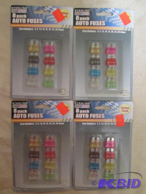 Lot of 4 packages of Sterling auto ...