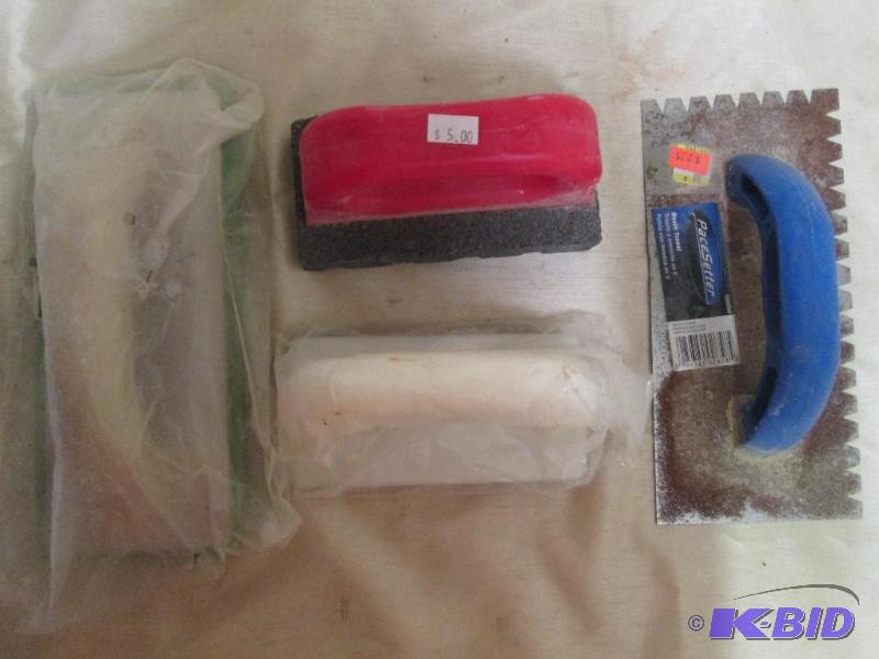 Lot of miscellaneous trowels of var...