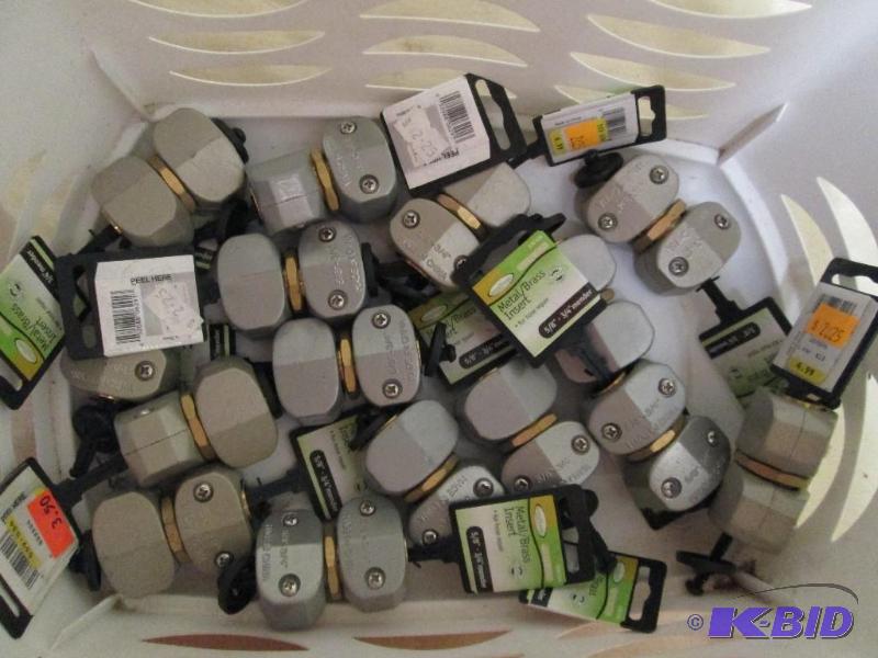 Lot of 15 metalbrass inserts. 58 ...