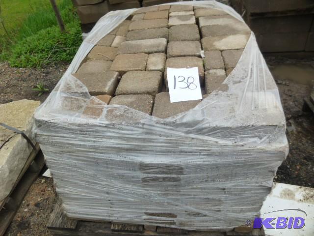 lot 138 image: 1 Pallet of Interlock Pavers...